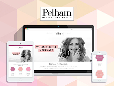 Website Design + Build for Pelham branding logos personal branding squarespace web design