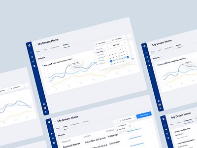 Phonesites - Website Settings and Statistics bazen agency brand design branding branding design design design agency graphic design interface platform ui uidesigner uiux uiuxdesign userinterface ux web design webapp