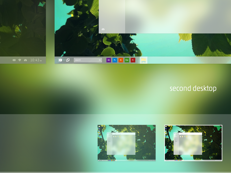 multi desktop on windows 10