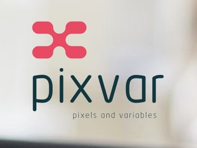 Pixvar Branding branding design logo pixels pixvar variables
