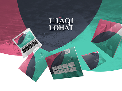 LOHAT website showcase animation behance gallery lohat menu parallax showcase ui design ux design website