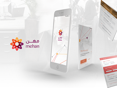 Mehan Mobile App android app cv ios jobs list mehan menu mobile app profile users