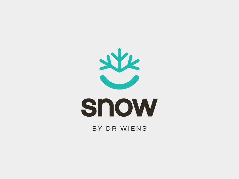 SNOW teeth whitening Redesign branding dental dental logo dentist dentist logo design flat font icon logo startup startup logo teeth whitening typography web