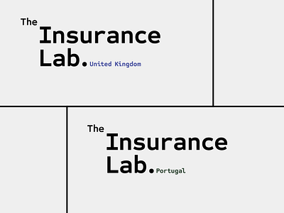 The Insurance Lab branding i hate doing tags identity branding identity design insurance company lisbon logo logotipo logotype portugal type uk