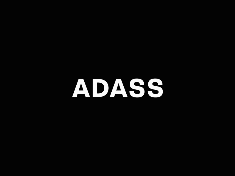 ADASS Animated animated animated lettering black branding gif lisbon logo logotype type typography