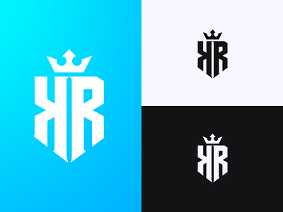 KR Logo abstract logo brand branding design graphic design logo logomarks logotype symbol