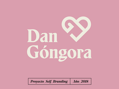Branded with Love - Self brand branding logo love minimal pink self branding self identity