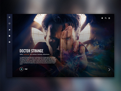 Movie service UX/UI design