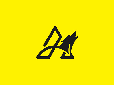 A + Wolf Logo