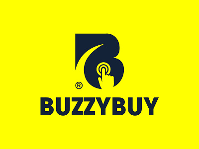 BuzzyBuy logo avitive b logo branding buy cart creative free logo logomark logotype mark minimalist monogram online shop online store shop shopping tech