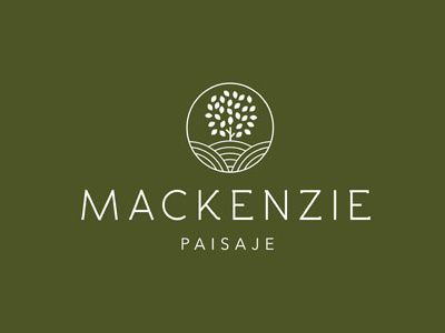 Mackenzie branding design graphicdesign landscape landscaper logo nature
