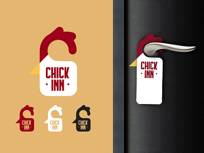 Chick - Inn art branding design icon illustration logo minimal typography vector