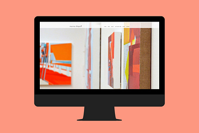 MS mock up painter visual artist web design