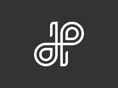 DP Monogram branding concept design graphic design initial logo logo monogram typography