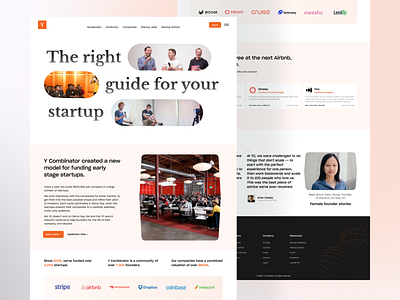 Y Combinator website redesign