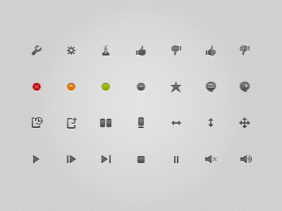 16px Icons - Page 2 16px black grey icon icons pixel small ui web