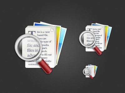 Preview Icon (revised) app design icon icons magnify magnifying glass preview ui