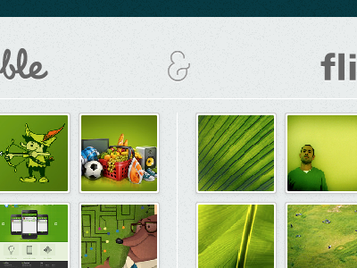 Trending Now (again)... dribbble flickr green image image search ui ux web
