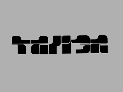 TAMBR Booking App logo abstract digital logo logotype type design typo typography typography art ugly