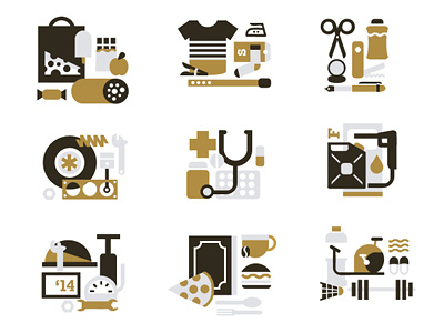 Category icons category clean details icons minimal shop simple vintage web