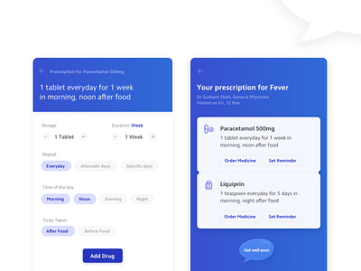 Prescription generator android drug ios medicine mobile prescription tablet ui