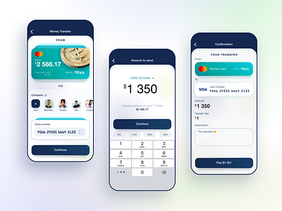 Money Transfer. Banking App.