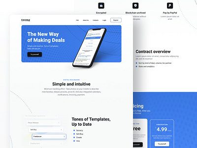 Making Deals | Landing Page