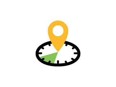 Local Time Logo brand branding clock local location location pin logo logotype mark minute pin place shadow simple sun time timeline timer world