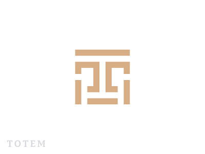 Totem | Letter T Logo agency brand branding face head letter letter t line logo logotype magic simple spirit t logo tattoo tiki totem