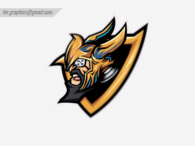 Odin Logo aggressive logo blue character design esportlogo esports head mascot head vector illustrations mascot odin odin esports odin head odin mascot odin vector vector viking yellow