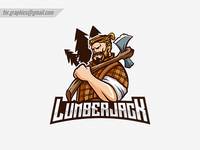 Lumberjack Mascot Logo brown character design esport esports esports logo esports mascot esportslogo head mascot illustration illustrations logo lumberjack mascot mascot logo orange portraits silver vector vintage