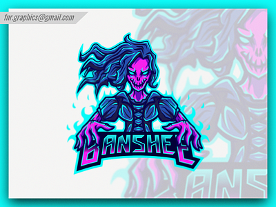 Banshee Esport character design esport esports esports logo esports mascot esportslogo illustration illustrations logo mascot mascot logo vector