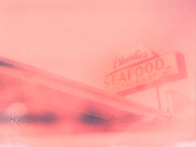 Charlie's Seafood charlies polaroid push seafood sx 70