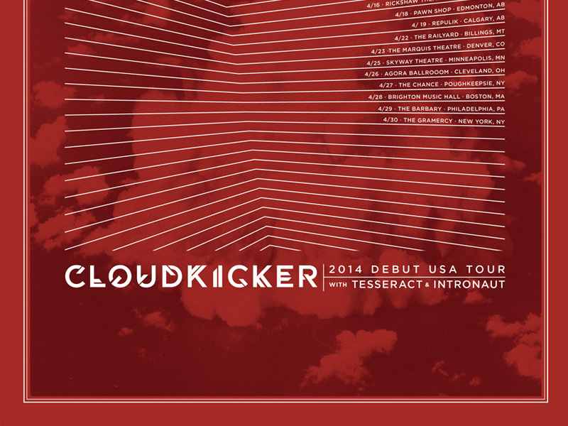 cloudkicker tour