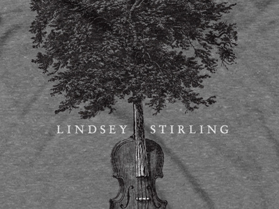 Violin Tree band shirt tee tree