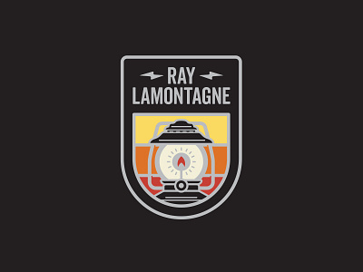 Ray Lantern band shirt enamel pin lantern merch ray lamontagne