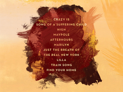Anna Haas Titles album anna haas cd crazy is paint splatter texture