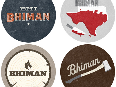 Bhiman Buttons buttons music rustic wood