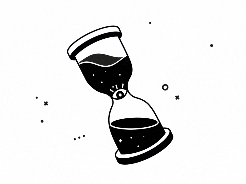 Hourglass drop eye gif hourglass infinity liquid space time