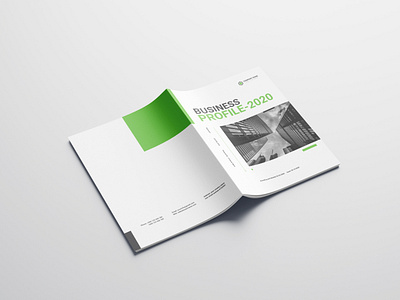 Company Profile Cover Template