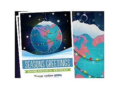 Seasons Greetings holiday holiday card illustraion seasons greetings