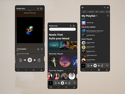 Music Player UI