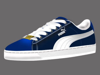 Puma Shoe art branding design illustration puma realistic2d vector vectorart