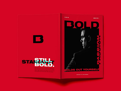 Bold Magazine brand brandidentity branding layout logo logoinspiration magazine