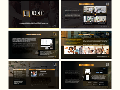 Corporate Housing Presentation Design