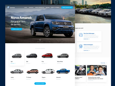 VW Somaco landing page marvel marvelapp page design sketch sketchapp technology ui ui design ux ux design volkswagen vw