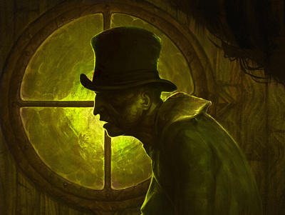 Jack The Ripper crime history illustration illustration art london murderer procreate splash art whitechapel