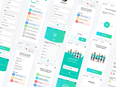 Mobile app design for volunteers
