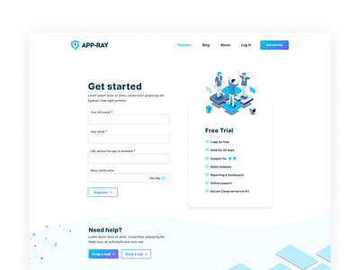 Contact page design for a cybersecurity company app applications branding clean contact contact form contact page contact us cybersecurity design free trial illustration isometric security ui uidesign ux uxdesign