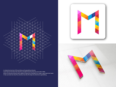 M Monogram  | Logo & Brand Identity